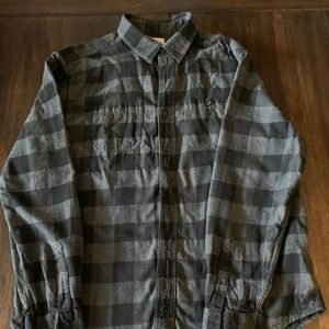 American eagle flannel button down